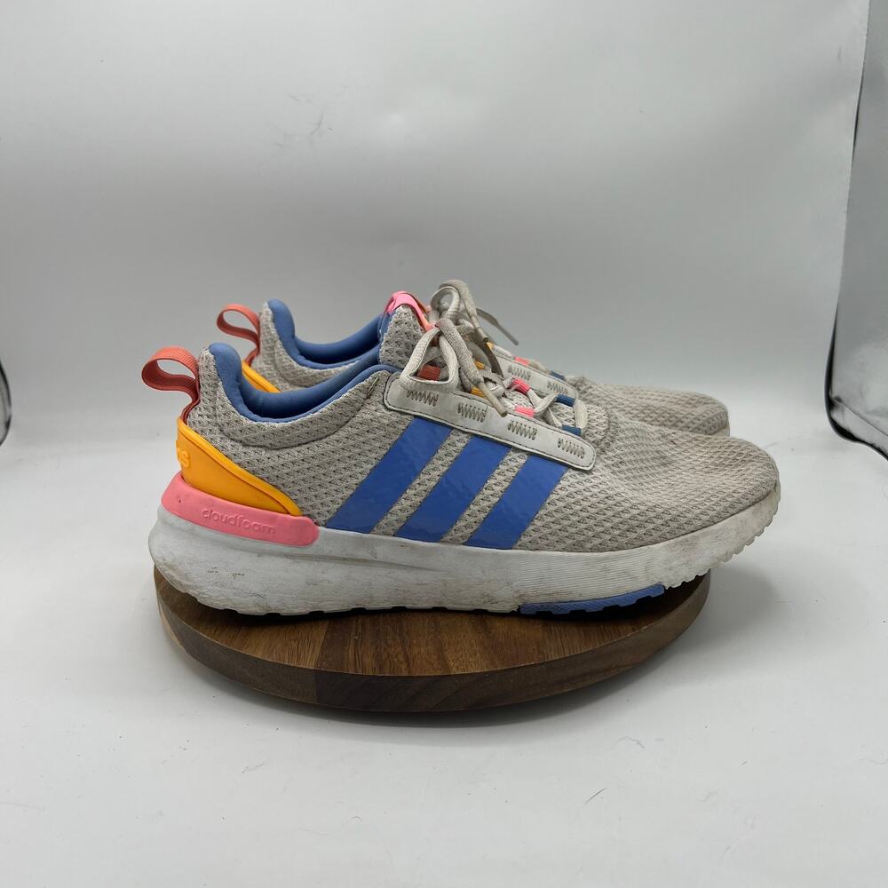 Adidas Racer Cloudfoam Womens Running Shoes Size 7